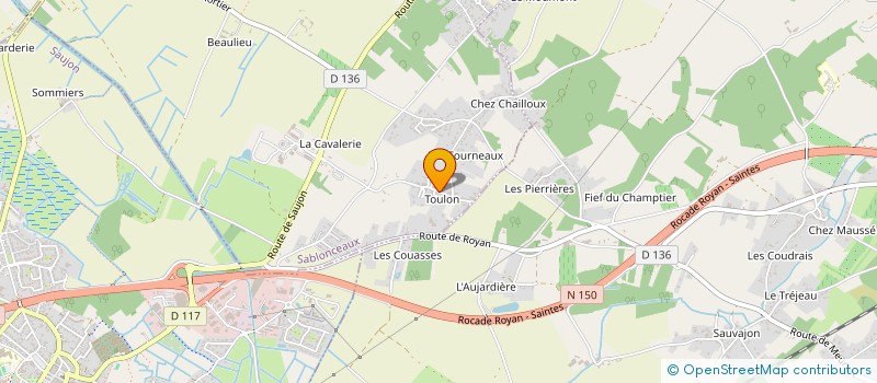 localisation de l'entreprise MONSIEUR FLORIAN NOUGAREDE  SABLONCEAUX