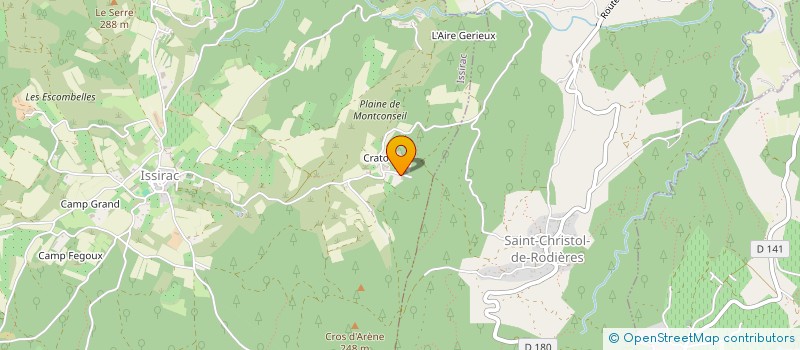 localisation de l'entreprise MONSIEUR FLORIAN NUESCH  ISSIRAC