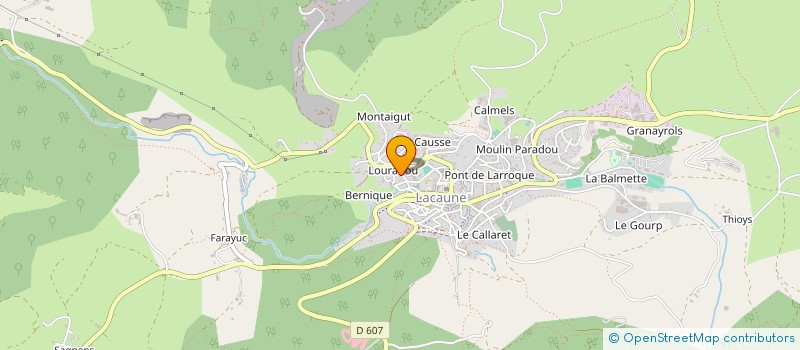 localisation de l'entreprise MONSIEUR FLORIAN OANCEA  LACAUNE