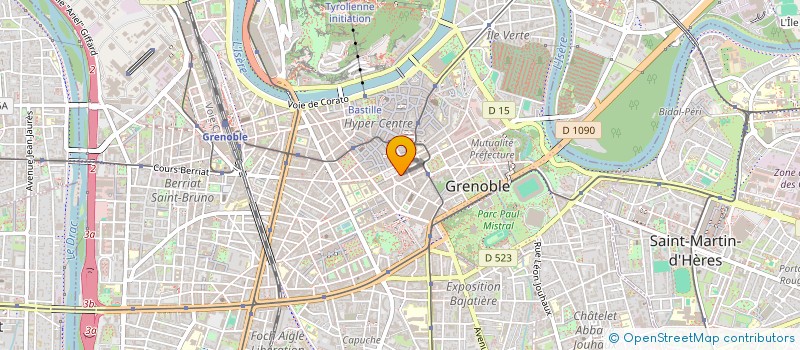 localisation de l'entreprise MONSIEUR FLORIAN ODRU à SAINT-EGREVE