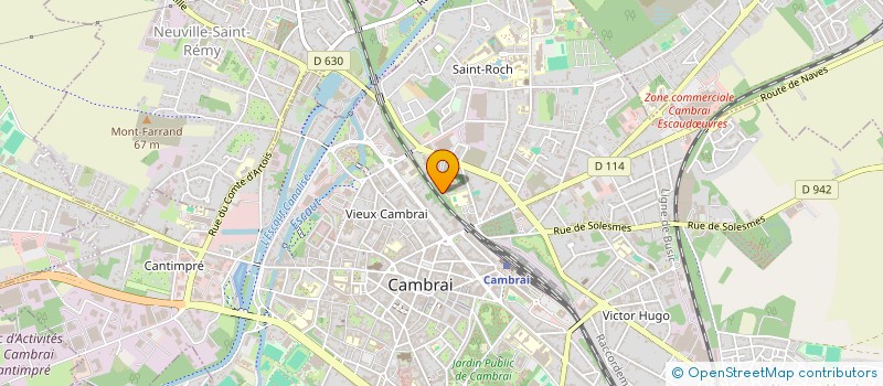 localisation de l'entreprise MONSIEUR FLORIAN OLIVEIRA RAMOS à CAMBRAI