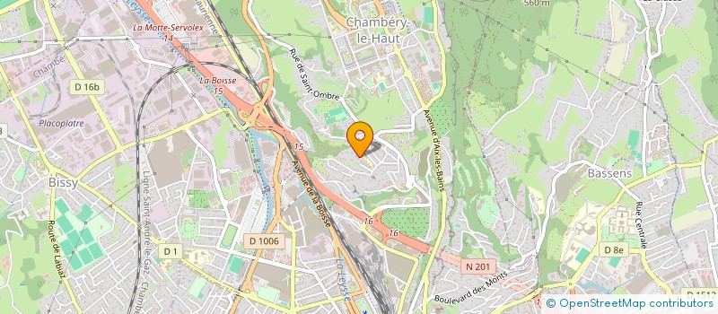 localisation de l'entreprise MONSIEUR FLORIAN OLIVET  CHAMBERY