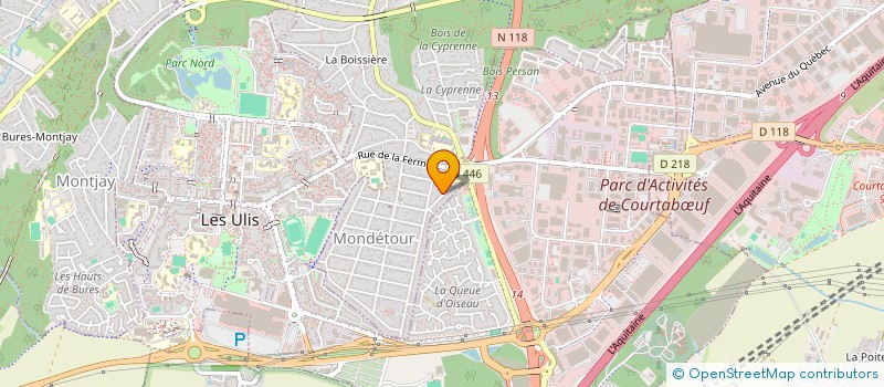 localisation de l'entreprise MONSIEUR FLORIAN OLIVIER  ORSAY