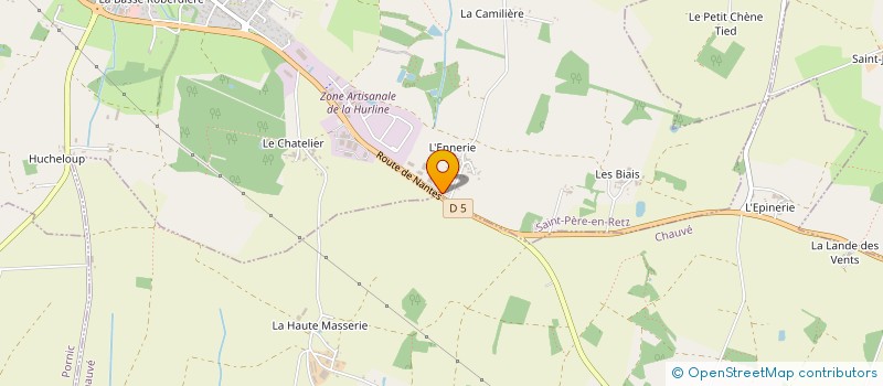 localisation de l'entreprise MONSIEUR FLORIAN OLIVIER  SAINT-PERE-EN-RETZ