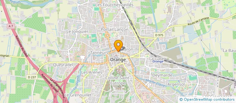 localisation de l'entreprise MONSIEUR FLORIAN ONDE à ORANGE