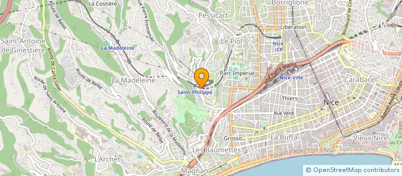localisation de l'entreprise MONSIEUR FLORIAN OPPEDISANO à NICE