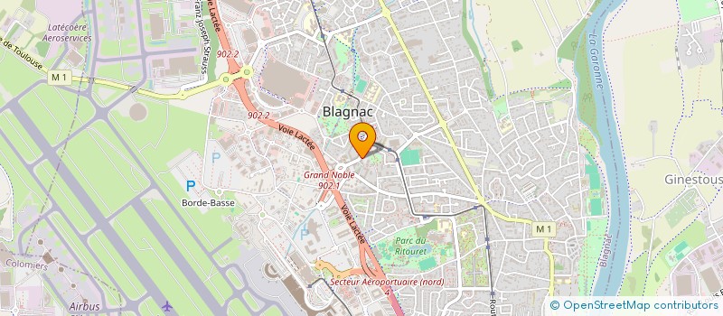 localisation de l'entreprise MONSIEUR FLORIAN ORCEL  BLAGNAC