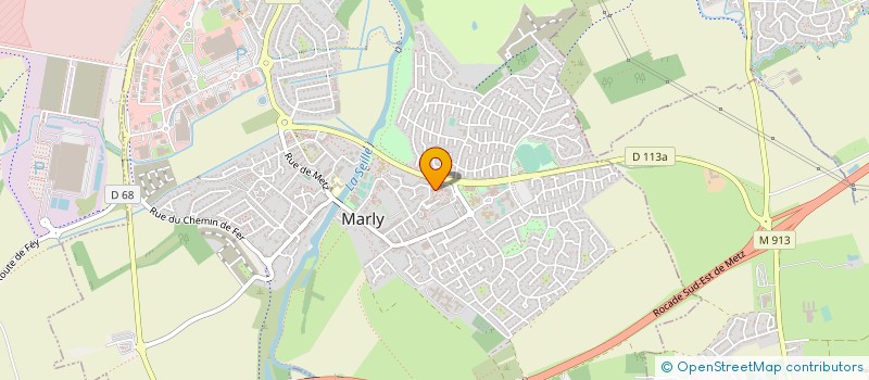 localisation de l'entreprise MONSIEUR FLORIAN ORLANDELLI  MARLY