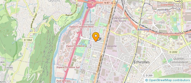 localisation de l'entreprise MONSIEUR FLORIAN ORTEGA à ECHIROLLES