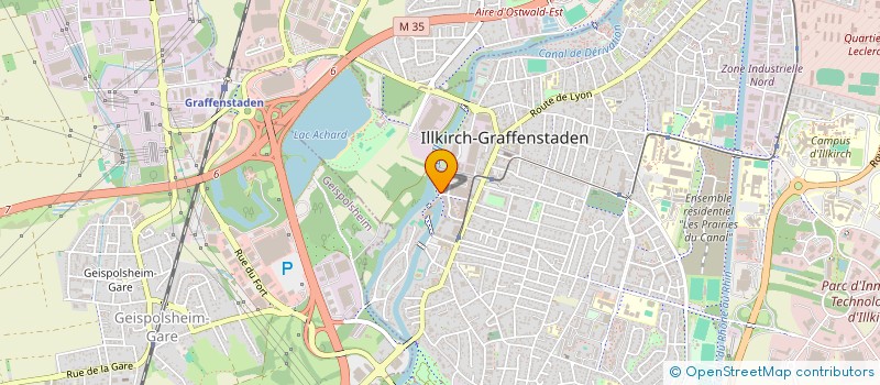 localisation de l'entreprise MONSIEUR FLORIAN ORY  ILLKIRCH-GRAFFENSTADEN