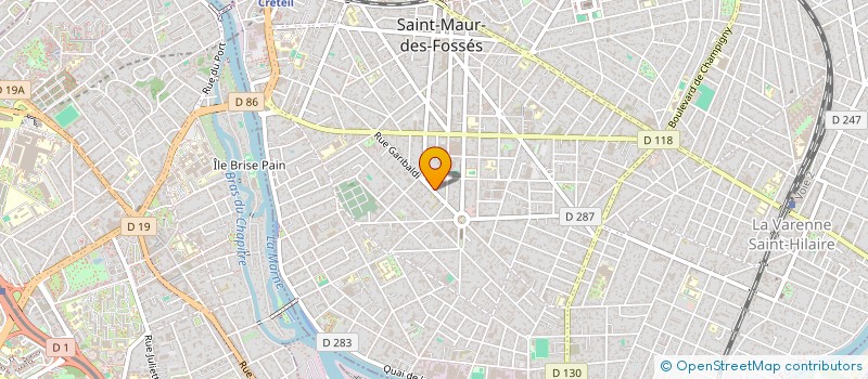 localisation de l'entreprise MONSIEUR FLORIAN OTTO à SAINT-MAUR-DES-FOSSES