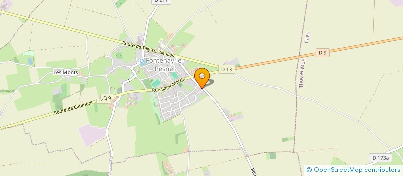 localisation de l'entreprise MONSIEUR FLORIAN OZANNE  FONTENAY-LE-PESNEL