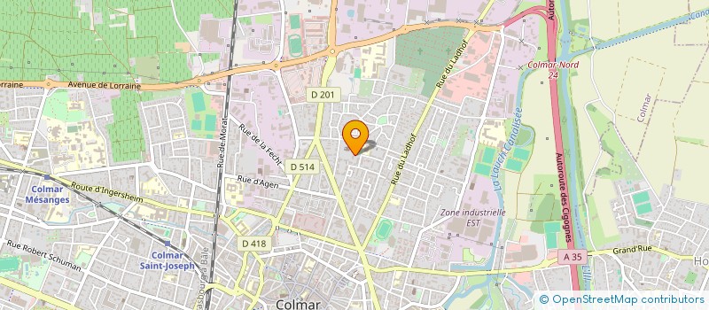 localisation de l'entreprise MONSIEUR FLORIAN PABST  COLMAR