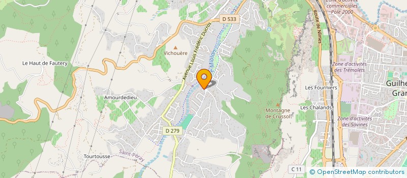 localisation de l'entreprise MONSIEUR FLORIAN PALACIOS  SAINT-PERAY