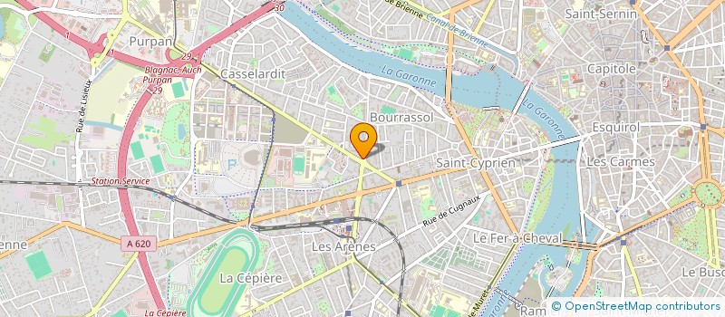localisation de l'entreprise MONSIEUR FLORIAN PALMADE à TOULOUSE