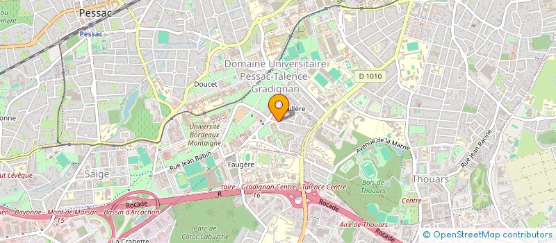 localisation de l'entreprise MONSIEUR FLORIAN PANERO à PESSAC