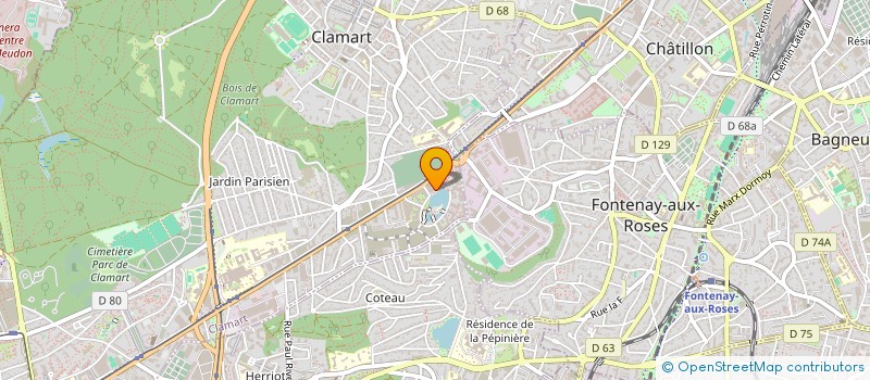 localisation de l'entreprise MONSIEUR FLORIAN PAPIN à CLAMART