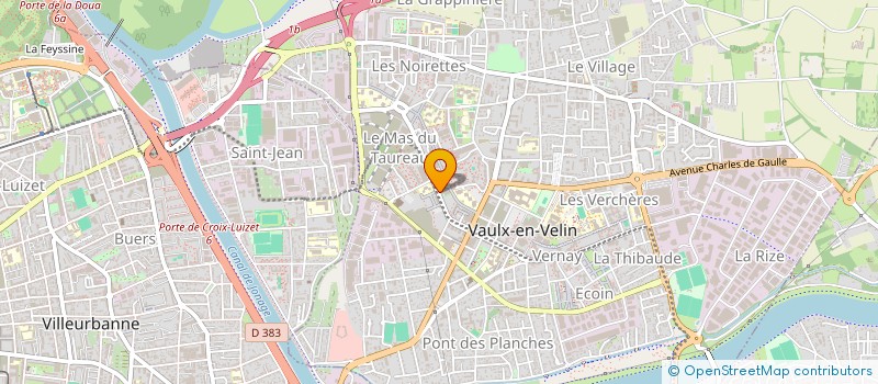 localisation de l'entreprise MONSIEUR FLORIAN PARDON  VAULX-EN-VELIN