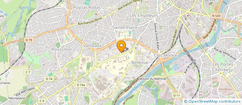 localisation de l'entreprise MONSIEUR FLORIAN PARET à LIMOGES