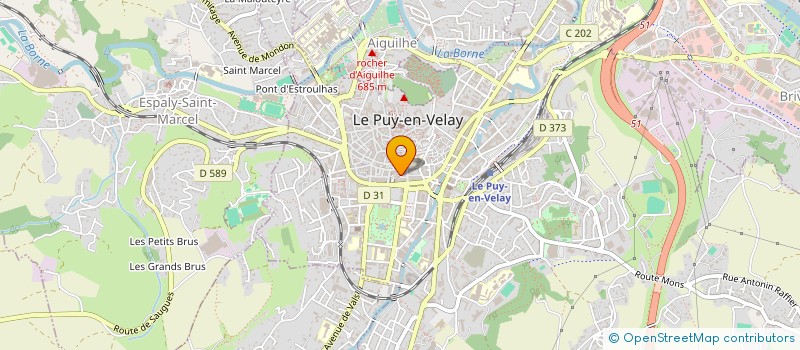 localisation de l'entreprise MONSIEUR FLORIAN PARFAIT à LE PUY-EN-VELAY