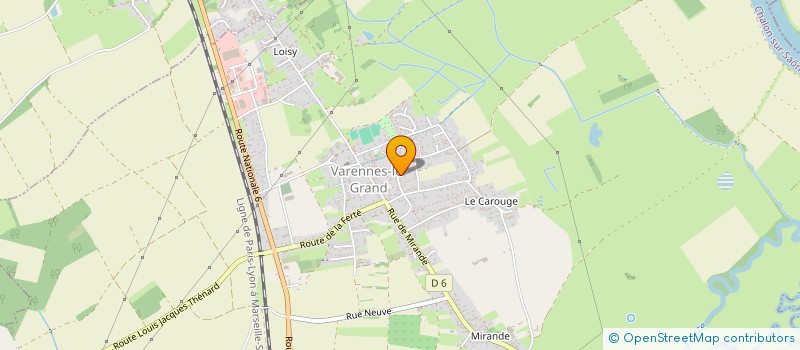 localisation de l'entreprise MONSIEUR FLORIAN PARIS  VARENNES-LE-GRAND