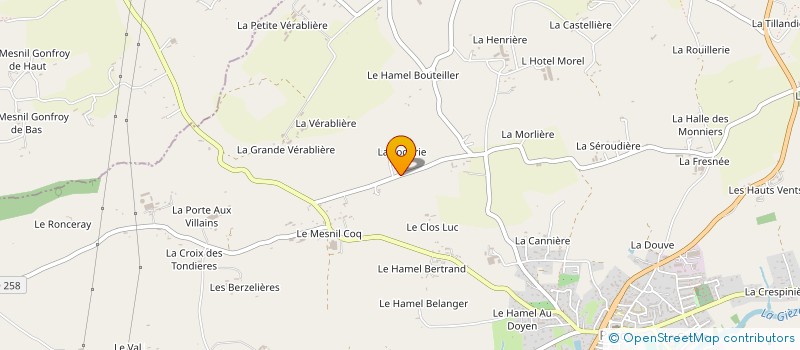 localisation de l'entreprise MONSIEUR FLORIAN PASCAL  PERCY-EN-NORMANDIE