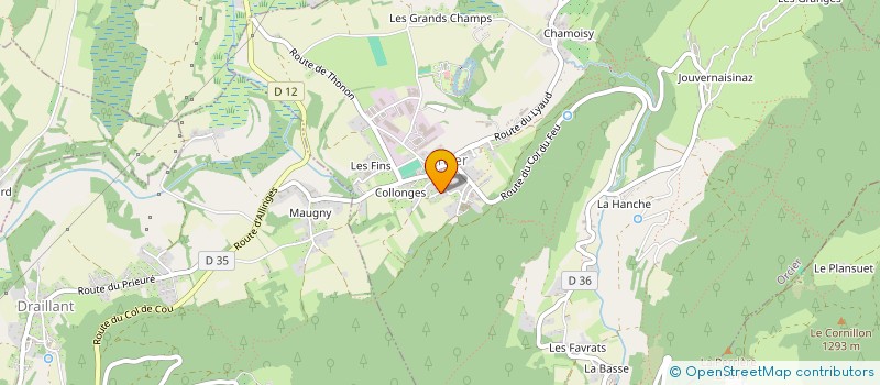 localisation de l'entreprise MONSIEUR FLORIAN PASSAQUAY  ORCIER