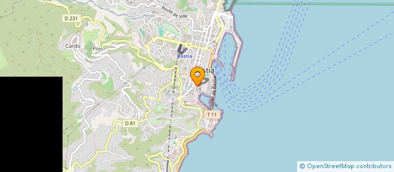 localisation de l'entreprise MONSIEUR FLORIAN PASTOR à BASTIA