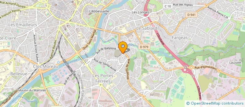 localisation de l'entreprise MONSIEUR FLORIAN PATRICIO SANTOS FALCAO à LIMOGES