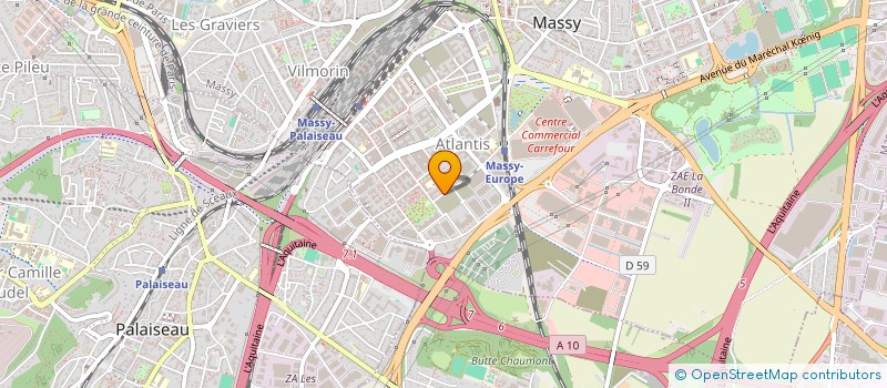 localisation de l'entreprise MONSIEUR FLORIAN PATRICK SAILLIOT à MASSY