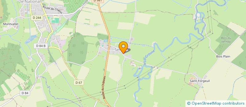 localisation de l'entreprise MONSIEUR FLORIAN PAUTET  SERCY