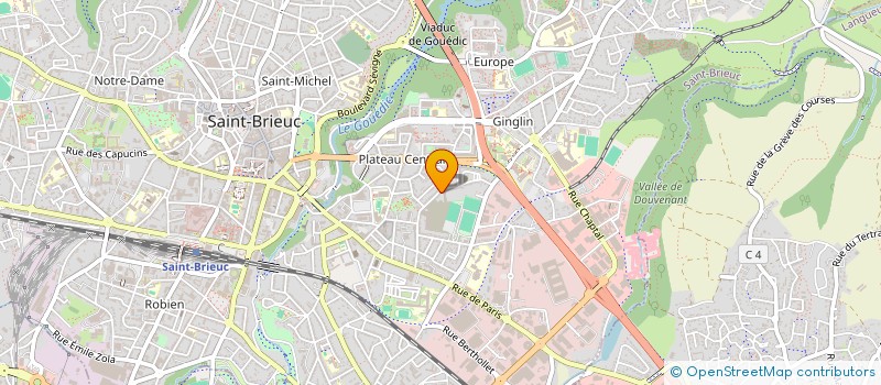 localisation de l'entreprise MONSIEUR FLORIAN PECHEUX à SAINT-BRIEUC