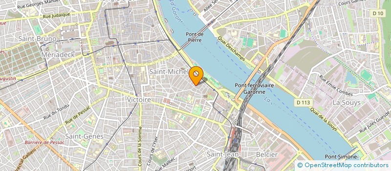 localisation de l'entreprise MONSIEUR FLORIAN PEILLET  BORDEAUX