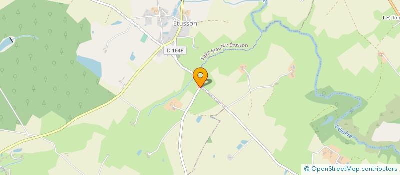 localisation de l'entreprise MONSIEUR FLORIAN PELTIER à SAINT MAURICE ETUSSON