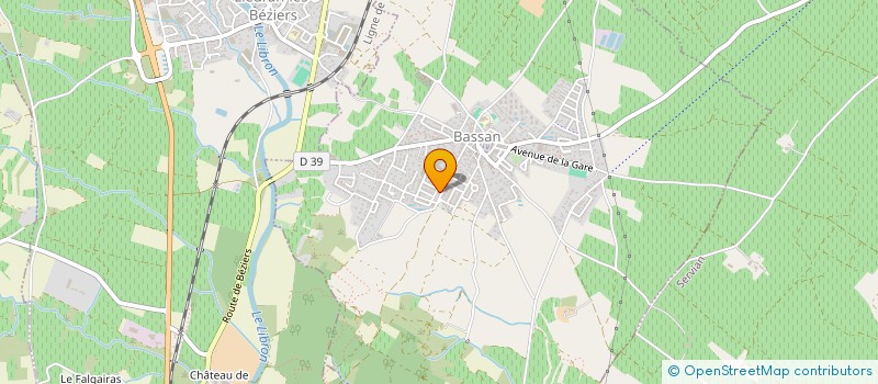 localisation de l'entreprise MONSIEUR FLORIAN PELUCHON  LIEURAN-LES-BEZIERS
