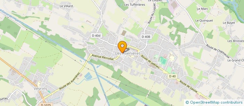 localisation de l'entreprise MONSIEUR FLORIAN PEREIRA  LES AVENIERES VEYRINS-THUELLIN