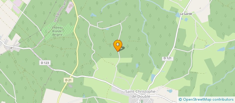 localisation de l'entreprise MONSIEUR FLORIAN PEREZ  SAINT-CHRISTOPHE-DE-DOUBLE