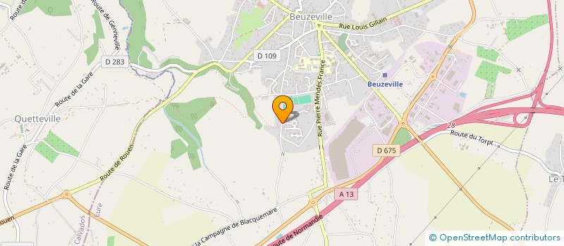 localisation de l'entreprise MONSIEUR FLORIAN PERPIGNA à BEUZEVILLE