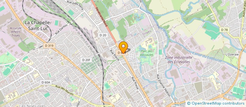 localisation de l'entreprise MONSIEUR FLORIAN PERTUISOT  TROYES