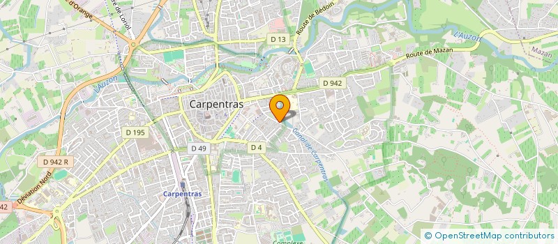 localisation de l'entreprise MONSIEUR FLORIAN PIBOU à CARPENTRAS