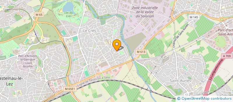 localisation de l'entreprise MONSIEUR FLORIAN PICOT  LE CRES