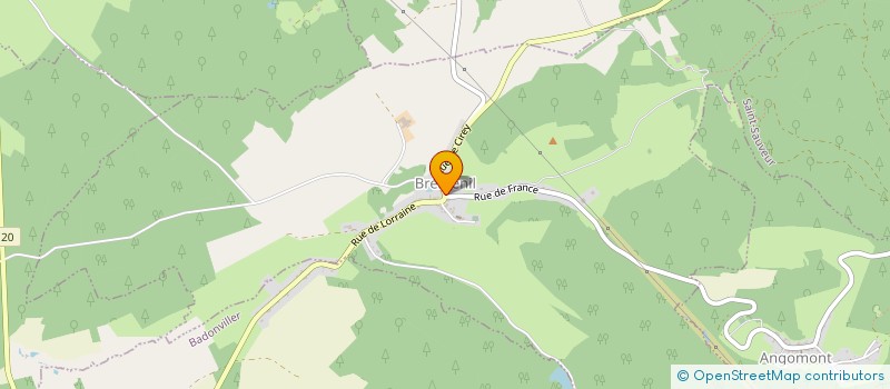 localisation de l'entreprise MONSIEUR FLORIAN PIERRON  BREMENIL