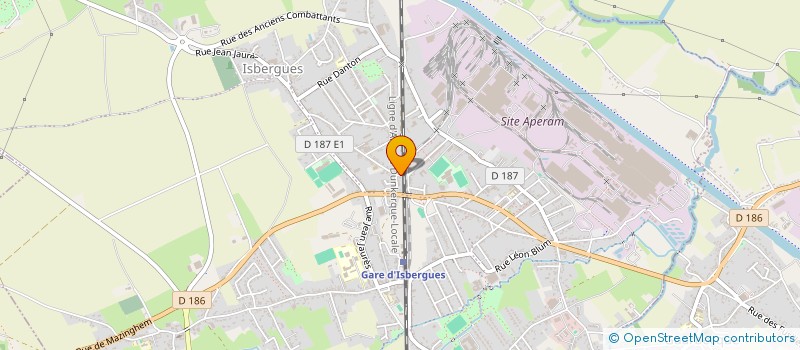 localisation de l'entreprise MONSIEUR FLORIAN PILLON  ISBERGUES