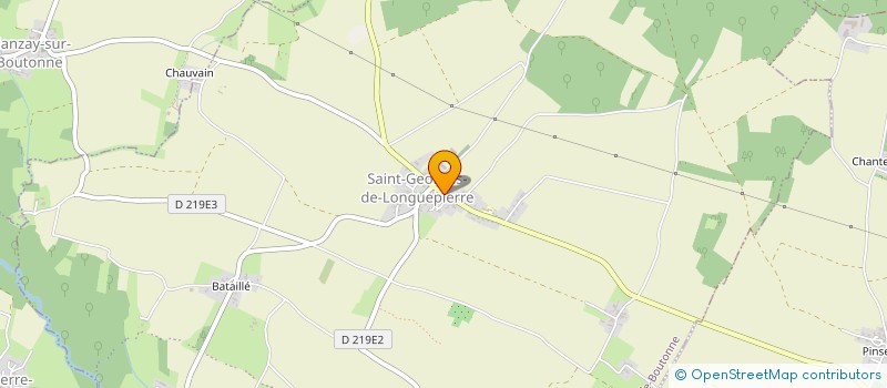 localisation de l'entreprise MONSIEUR FLORIAN PINEDE  SAINT-GEORGES-DE-LONGUEPIERRE