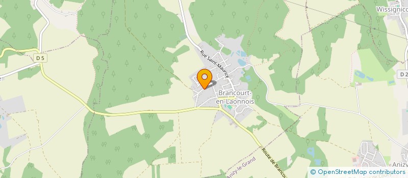 localisation de l'entreprise MONSIEUR FLORIAN PINON  BRANCOURT EN LAONNOIS