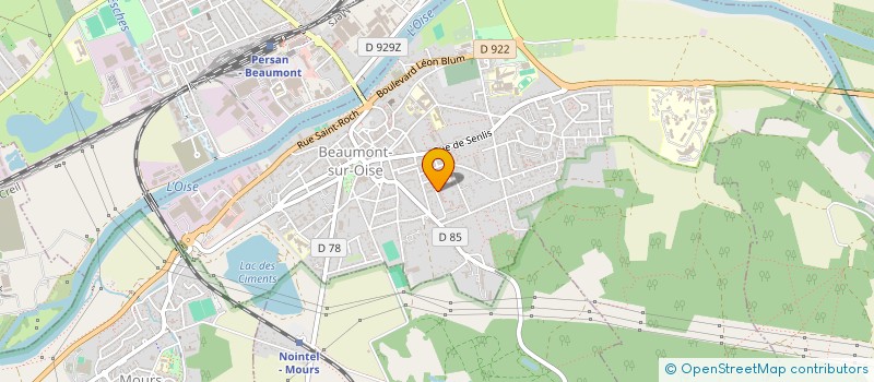 localisation de l'entreprise MONSIEUR FLORIAN PINTO  BEAUMONT-SUR-OISE