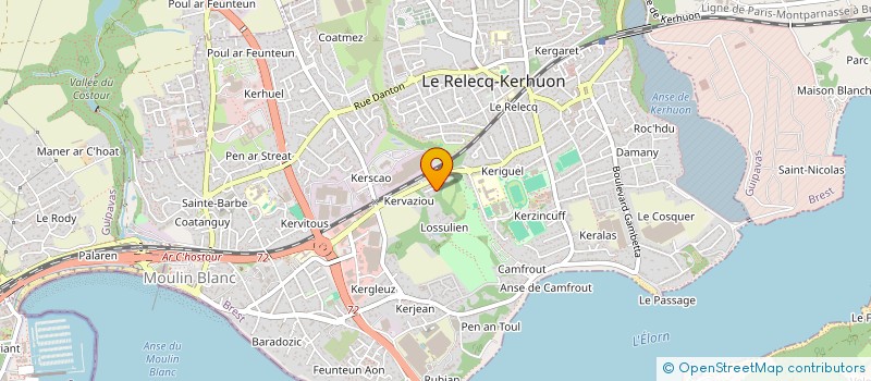 localisation de l'entreprise MONSIEUR FLORIAN PIQUE à LE RELECQ-KERHUON