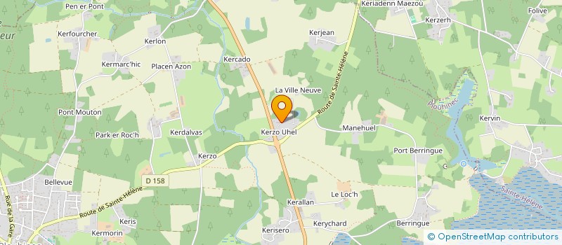 localisation de l'entreprise MONSIEUR FLORIAN POCIALIKOWSKI  PLOUHINEC