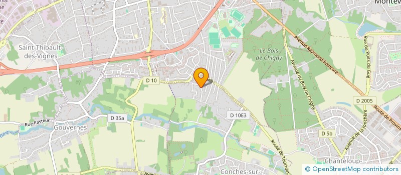 localisation de l'entreprise MONSIEUR FLORIAN POLLET  CONCHES-SUR-GONDOIRE