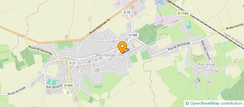 localisation de l'entreprise MONSIEUR FLORIAN PONICKE  MORHANGE